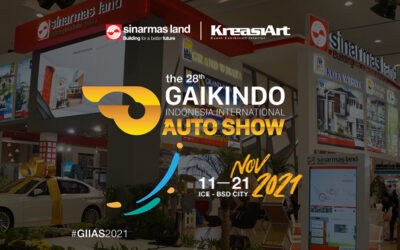 KreasiArt Kontraktor dari Sinarmas Land di GAIKINDO Indonesia International Auto Show (GIIAS) 2021