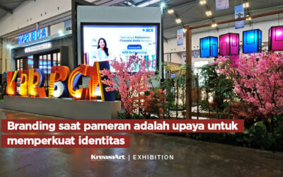 Branding saat pameran adalah upaya untuk memperkuat identitas