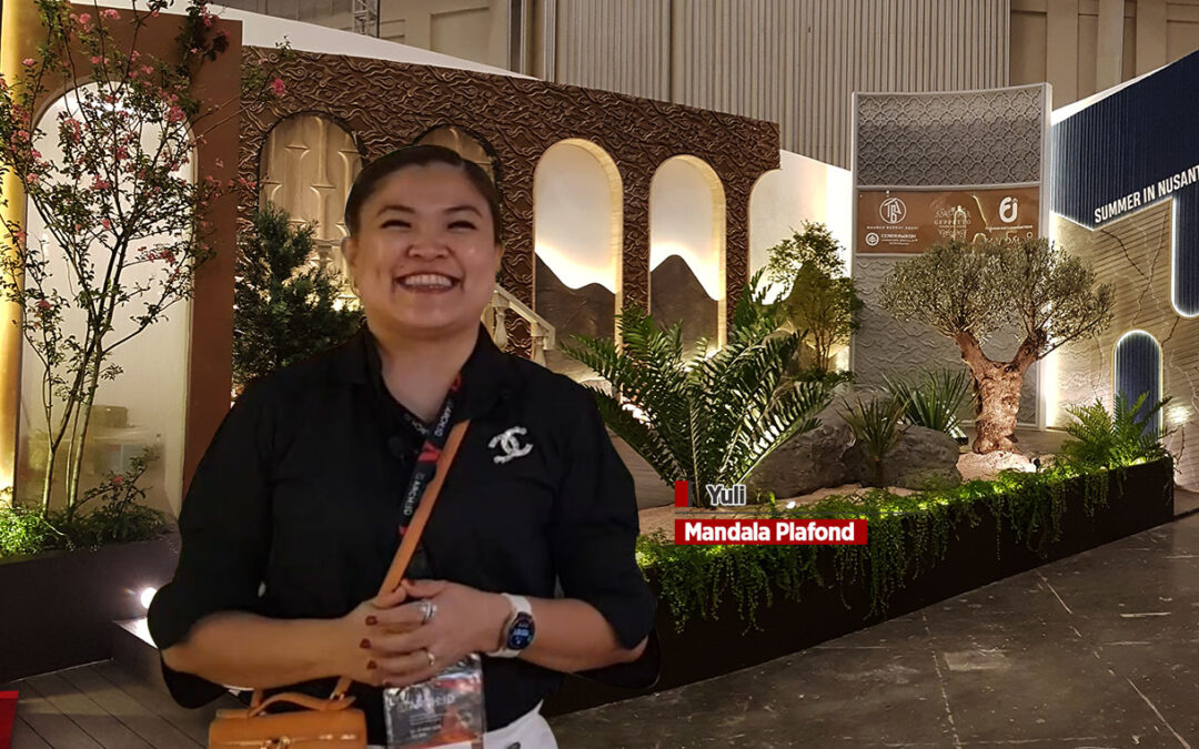 Testimonial KreasiArt Exhibition | Ibu Yuli Owner Mandala Plafond at ARCH ID 2025